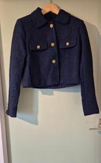 Attentif blazer tweed navy. Maat 36., Nieuw, Jasje, Maat 36 (S), Attentif