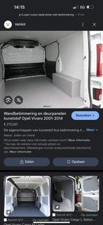 Opel vivaro wielkast betimmering, Ophalen