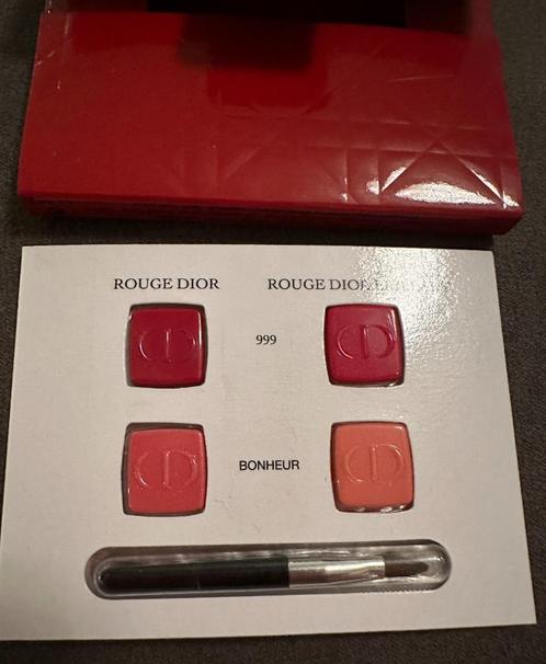 DIOR Rouge Brillant lippenstiften Lipgloss tester kleurpalet, Sieraden, Tassen en Uiterlijk, Uiterlijk | Cosmetica en Make-up