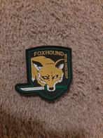 Metal Gear Solid Foxhound Patch Velcro, Verzamelen, Efteling, Ophalen of Verzenden, Zo goed als nieuw, Button of Speldje