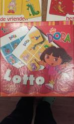 Dora lotto spel, bingo spel, Puzzelen, Gebruikt, Ophalen of Verzenden
