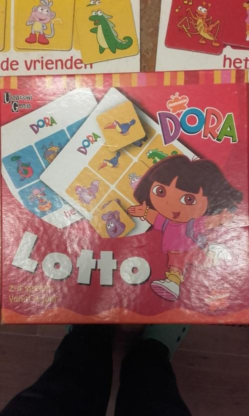 Dora lotto spel, bingo spel, Kinderen en Baby's, Speelgoed | Educatief en Creatief, Gebruikt, Puzzelen, Ontdekken, Ophalen of Verzenden