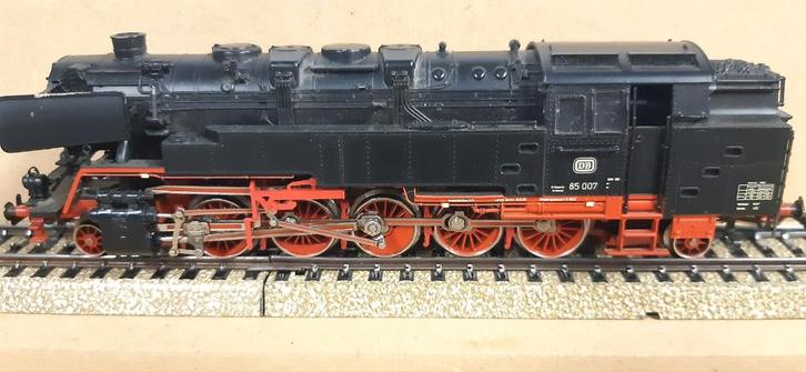 Marklin 3709 Stoomlocomotief BR 85 met telexkoppeling, Hobby en Vrije tijd, Modeltreinen | H0, Ophalen of Verzenden