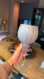 Decoratie glas / wijnglas model, Huis en Inrichting, Ophalen of Verzenden, Zo goed als nieuw, Glas, Minder dan 50 cm