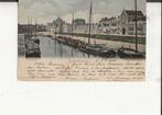 Scheveningen Havenstraat met pand met Reclame Rademaker 1904, Verzamelen, Ophalen of Verzenden, Voor 1920, Gelopen, Zuid-Holland