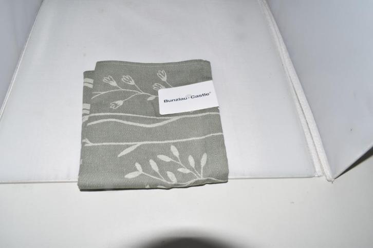 Theedoeken Wild Flowers Bunzlau Castle, Huis en Inrichting, Keuken | Textiel, Nieuw, Theedoek of Handdoek, Groen, Ophalen of Verzenden
