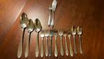 Keltum, puntfilet, bestek delen, zwaar verzilverd, Antiek en Kunst, Antiek | Bestek, Ophalen of Verzenden
