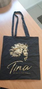 Nieuwe canvas tasje Tina Turner musical, Ophalen of Verzenden, Nieuw, Zwart