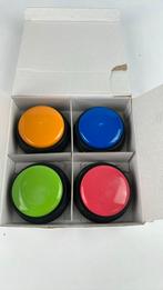 Dogbuttons 4 stuks - praatknop voor honden, Dieren en Toebehoren, Ophalen of Verzenden, Zo goed als nieuw, Intelligentiespeelgoed