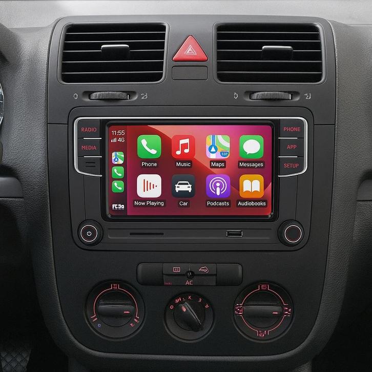 Gratis montage! RCD 360/ RCD330 carplay voor volkswagen, Auto diversen, Autoradio's, Nieuw, Ophalen of Verzenden