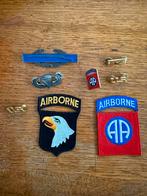 Amerikaans setje repro, Verzamelen, Ophalen of Verzenden, Amerika, Embleem of Badge