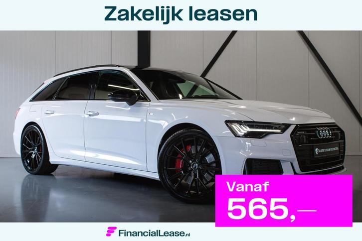Audi A6 Avant 55 TFSI-e Quattro Comp. | 21" | PANO | Ambianc, Auto's, Audi, Bedrijf, Lease, Financial lease, A6, 360° camera, ABS