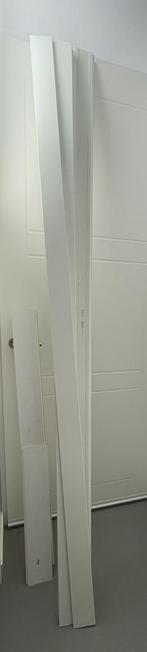 Plint MDF wit gegrond 12x90 244cm lang, Doe-het-zelf en Verbouw, Plinten en Afwerking, Ophalen, Nieuw, Mdf, 200 tot 250 cm