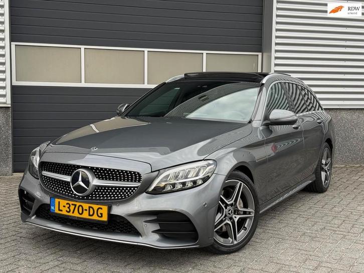 Mercedes-Benz C-klasse Estate 200 Amg Pano Digital, Auto's, Mercedes-Benz, Bedrijf, Te koop, C-Klasse, ABS, Achteruitrijcamera