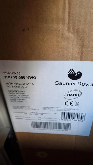 Airco Buitenunit Saunier Duval clima Buiten Unit beschikbaar voor biedingen