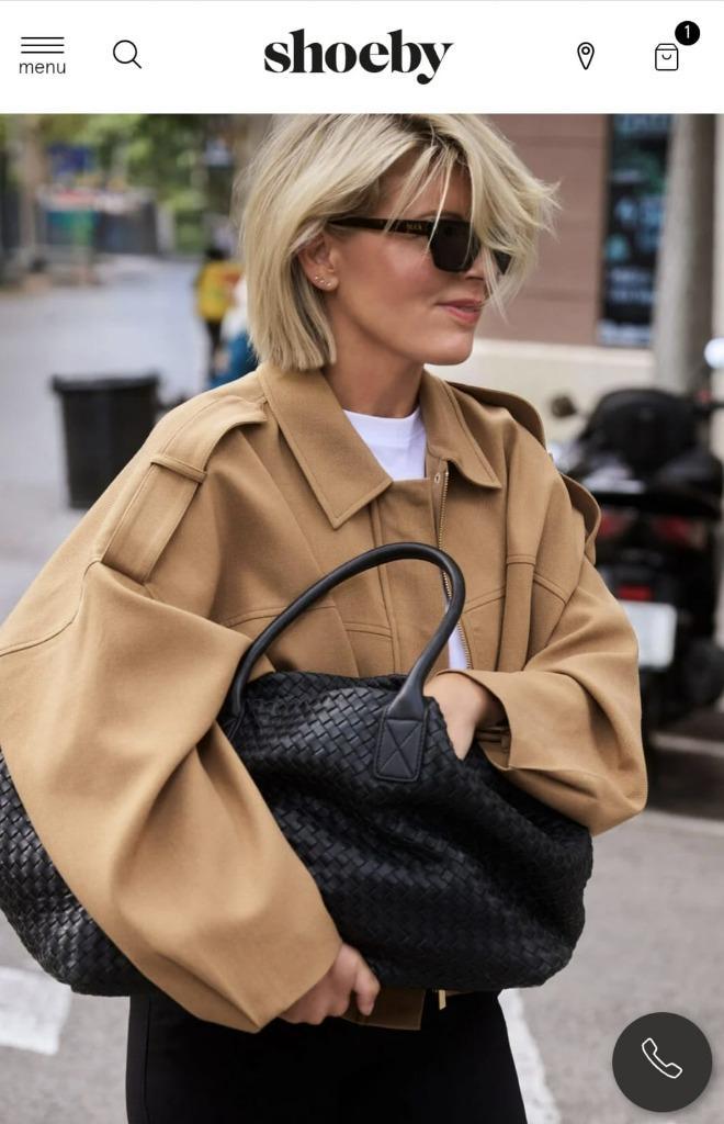 Oversized bomber jack Lonneke Nooteboom x Shoeby maat S/M, Kleding | Dames, Jasjes, Kostuums en Pakken, Nieuw, Jasje, Ophalen of Verzenden