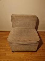 Comfortabele fauteuil 2x - Beige, Ophalen, Gebruikt, Beige, 190 cm of minder