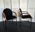 Vintage Arco armchairs Arco eetkamerstoelen bureaustoelen, Ophalen, Gebruikt, Twee, Zwart