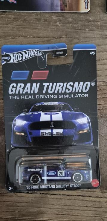 Hot Wheels Gran Turismo '20 FORD MUSTANG SHELBY GT500 beschikbaar voor biedingen