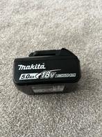 Makita Accu 18V 5.0Ah BL1850B - Zo Goed Als Nieuw!, Doe-het-zelf en Verbouw, Gereedschap | Machine-onderdelen en Toebehoren, Ophalen of Verzenden