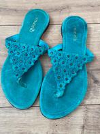 Leuke, leren slippers van Minelli, 36, Ophalen of Verzenden, Zo goed als nieuw