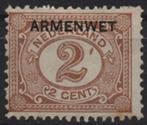 Armenwet D 3 ONGEBRUIKT met MOOIE PLAATFOUT !, Verzenden, T/m 1940, Postfris