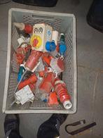 Krachtstroom stekkers, Doe-het-zelf en Verbouw, Elektra en Kabels, Ophalen, Zo goed als nieuw, Stekker