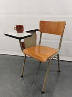 TUBANKA Vintage collegestoel stoel met tafel bureautje, Gebruikt, Ophalen, Bureau