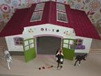 Schleich Paardenstal met Paddocks, Ophalen of Verzenden, Gebruikt, Poppenhuis
