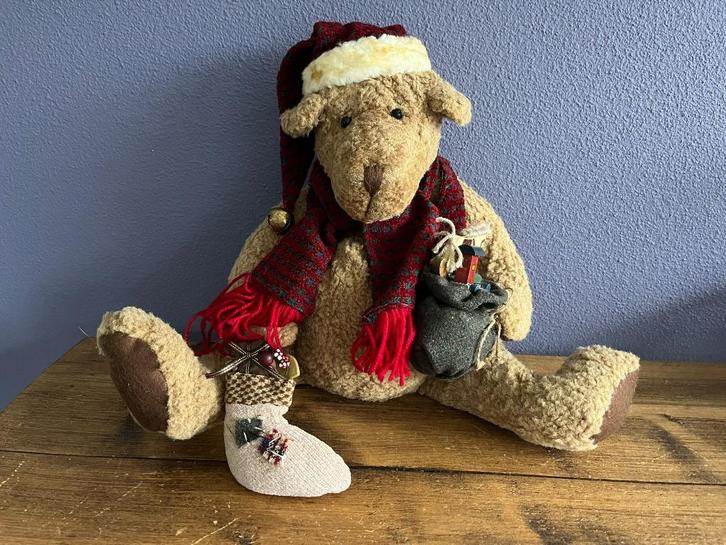 Leuke oude kerstbeer, Diversen, Kerst, Gebruikt, Ophalen of Verzenden