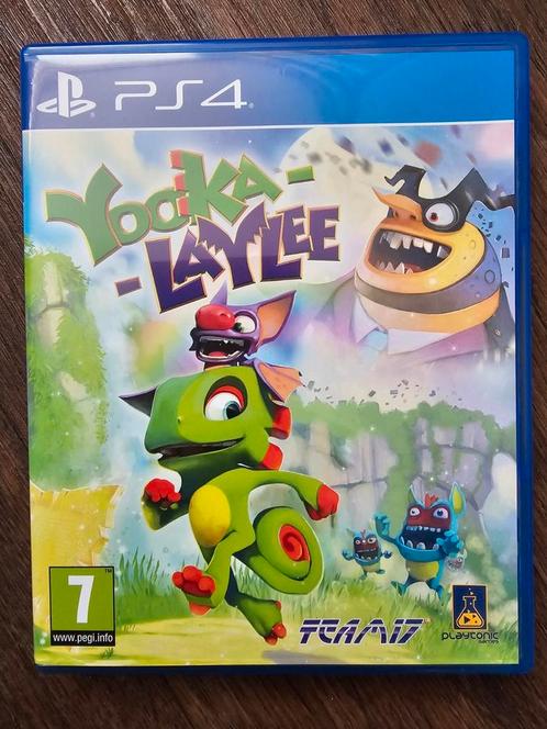 Yooka-Laylee PS4 PS5 PlayStation, Spelcomputers en Games, Games | Sony PlayStation Vita, Zo goed als nieuw, Platform, 1 speler