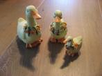 Drie vintage gans beeldjes van Torslow Denmark, Verzamelen, Beelden en Beeldjes, Verzenden, Nieuw, Dier