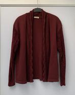 Bordeaux Rood vest HAUBER maat M, Kleding | Dames, Truien en Vesten, Maat 38/40 (M), Gedragen, Rood, HAUBER