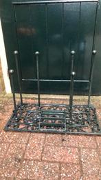 Laarzen rek gietijzer, Tuin en Terras, Gebruikt, Minder dan 30 cm, Rond, Ophalen of Verzenden