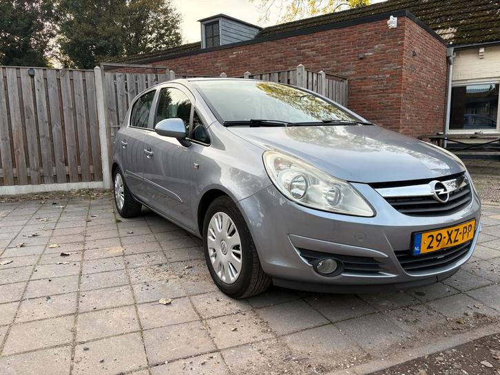 Opel Corsa 1.4 16V 5D 2007 Grijs, Auto's, Opel, Particulier, Corsa, Benzine, B, Hatchback, Handgeschakeld, Origineel Nederlands