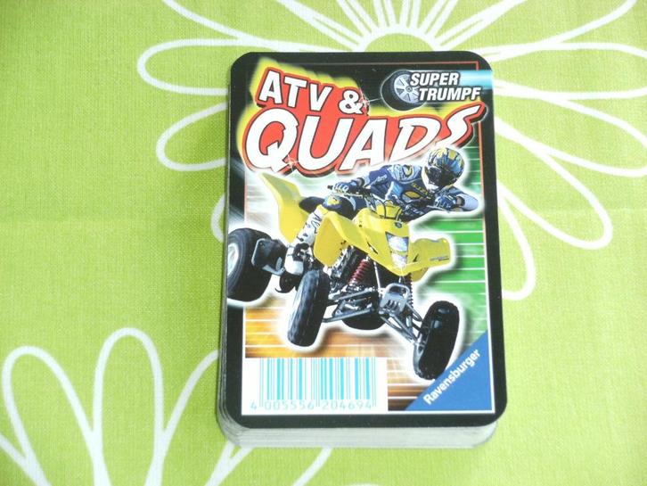 Duits ATV & Quads kwartet, Verzamelen, Speelkaarten, Jokers en Kwartetten, Zo goed als nieuw, Kwartet(ten), Ophalen of Verzenden
