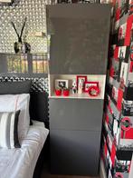 IKEA Besta Kastenwand Grijs Hoogglans 5 delig, Huis en Inrichting, Kasten | Kledingkasten, Ophalen, 200 cm of meer, Zo goed als nieuw