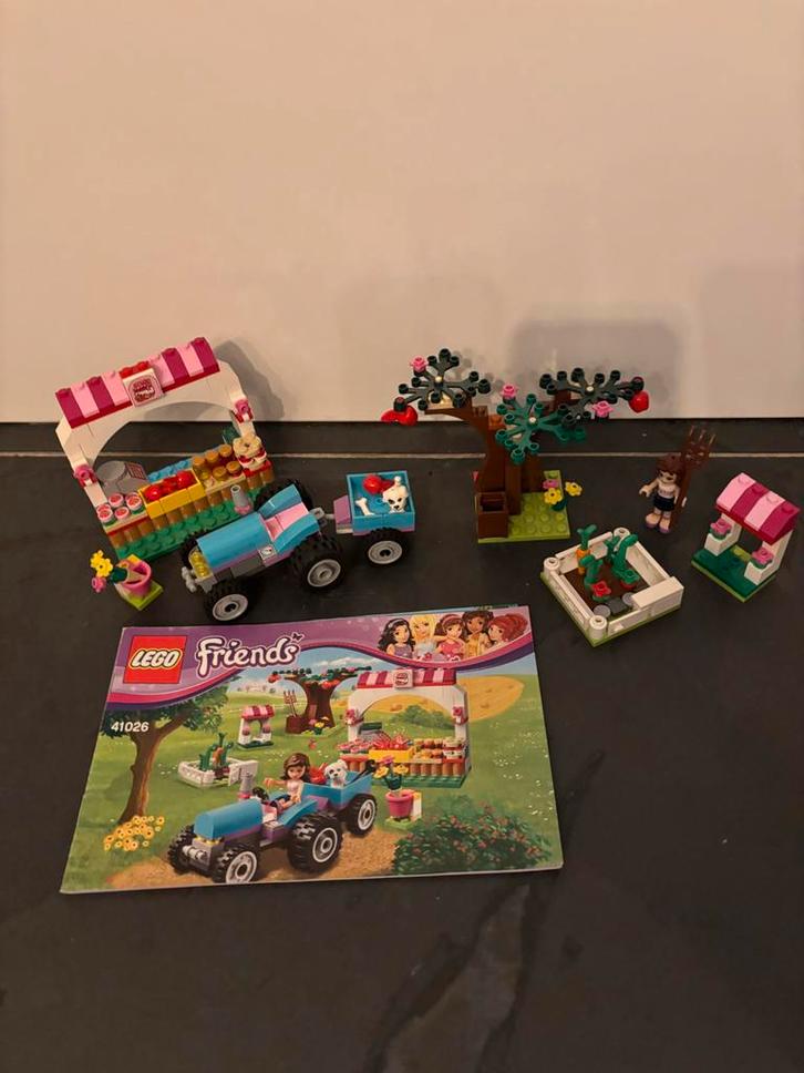Lego Friends 41026: Oogstwagen, Kinderen en Baby's, Speelgoed | Duplo en Lego, Gebruikt, Lego, Complete set, Ophalen of Verzenden