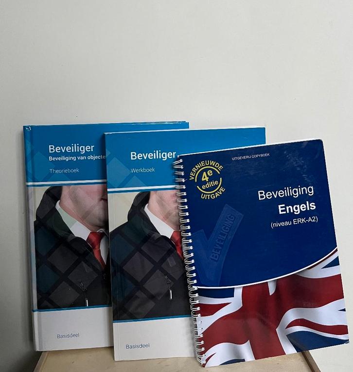 Boekenbundel studie beveiliger, Boeken, Studieboeken en Cursussen, Zo goed als nieuw, MBO, Gamma, Ophalen of Verzenden