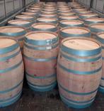 Partijen wijnvaten 225L - eikenhout - regenton - bloembak, 150 liter of meer, Ophalen, Zo goed als nieuw, Hout