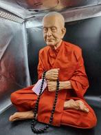 Levensecht beeld van beroemde Monnik uit Thailand, Verzamelen, Ophalen