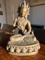 Koperen Bhodisattva, Vajrasattva, Ophalen of Verzenden, Zo goed als nieuw
