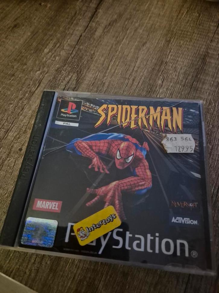 Spiderman PlayStation 1 - Klassieker!, Spelcomputers en Games, Games | Sony PlayStation 1, Gebruikt, Avontuur en Actie, 1 speler