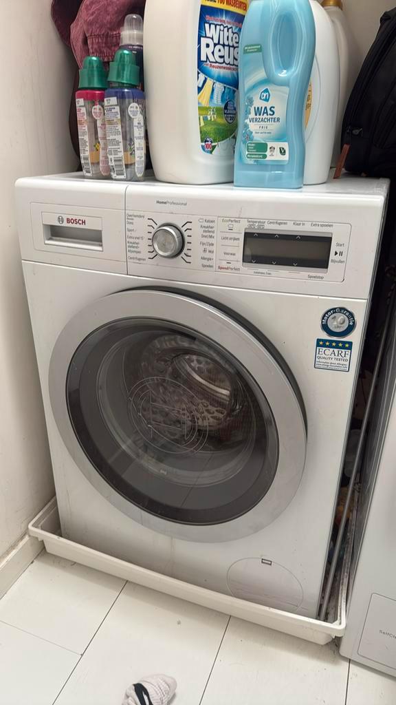 Wasmachine en condens droger bosch serie 8 home professional, Witgoed en Apparatuur, Wasmachines, Gebruikt, Ophalen