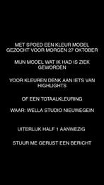 MET SPOED MODEL GEZOCHT, Eén persoon, Kortingsbon