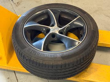 Mercedes W211 velgen met zgan continental banden. 245/45/R17 beschikbaar voor biedingen
