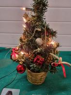 -	kerstboompje met verlichting, Diversen, Kerst, Ophalen of Verzenden