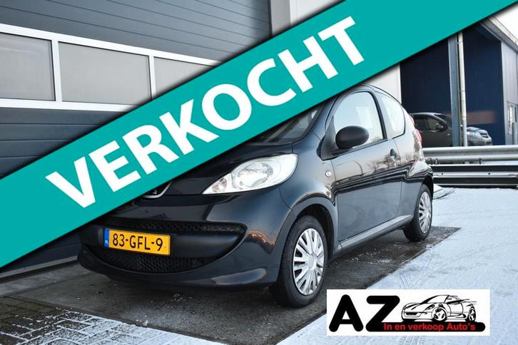 Peugeot 107 1.0-12V XR, Auto's, Peugeot, Bedrijf, Te koop, ABS, Airbags, Metallic lak, Startonderbreker, Benzine, Euro 4, A, Hatchback