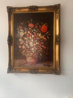 Oud Schilderij Bloemenstilleven, Ophalen