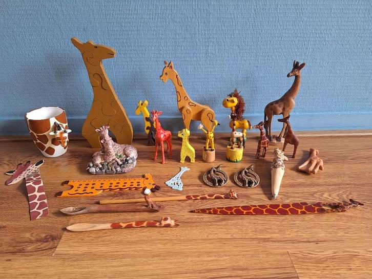 Verzameling giraffen, Verzamelen, Dierenverzamelingen, Gebruikt, Beeldje of Figuurtje, Overige soorten, Ophalen of Verzenden